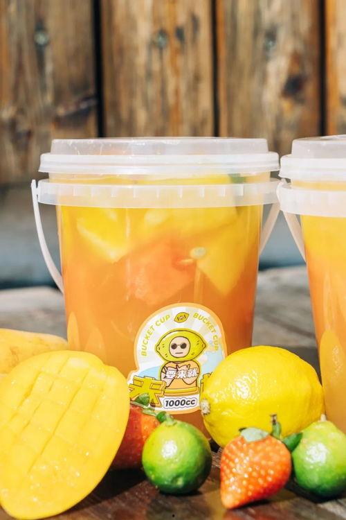 吃瓜桶水果茶,吃瓜桶水果茶，缤纷果香尽享一夏