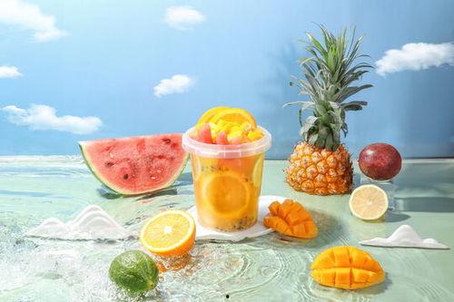 吃瓜桶水果茶,吃瓜桶水果茶，缤纷果香尽享一夏